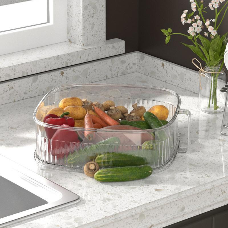 Stackable Transparent Heat Res - Food Storage Non Toxic ulasan dan harga