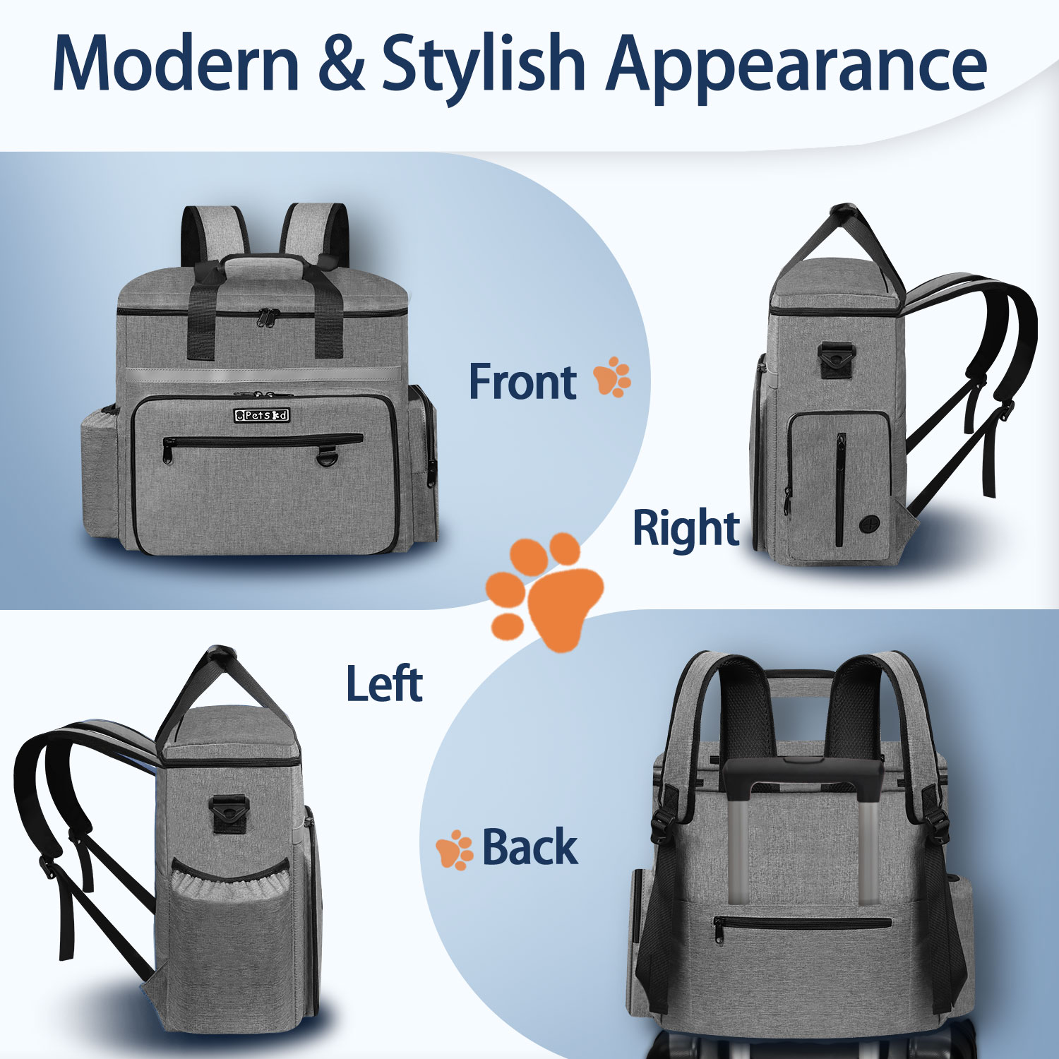 Petskd Outdoor Dog Organizer B - Food Storage Zipper ulasan dan harga