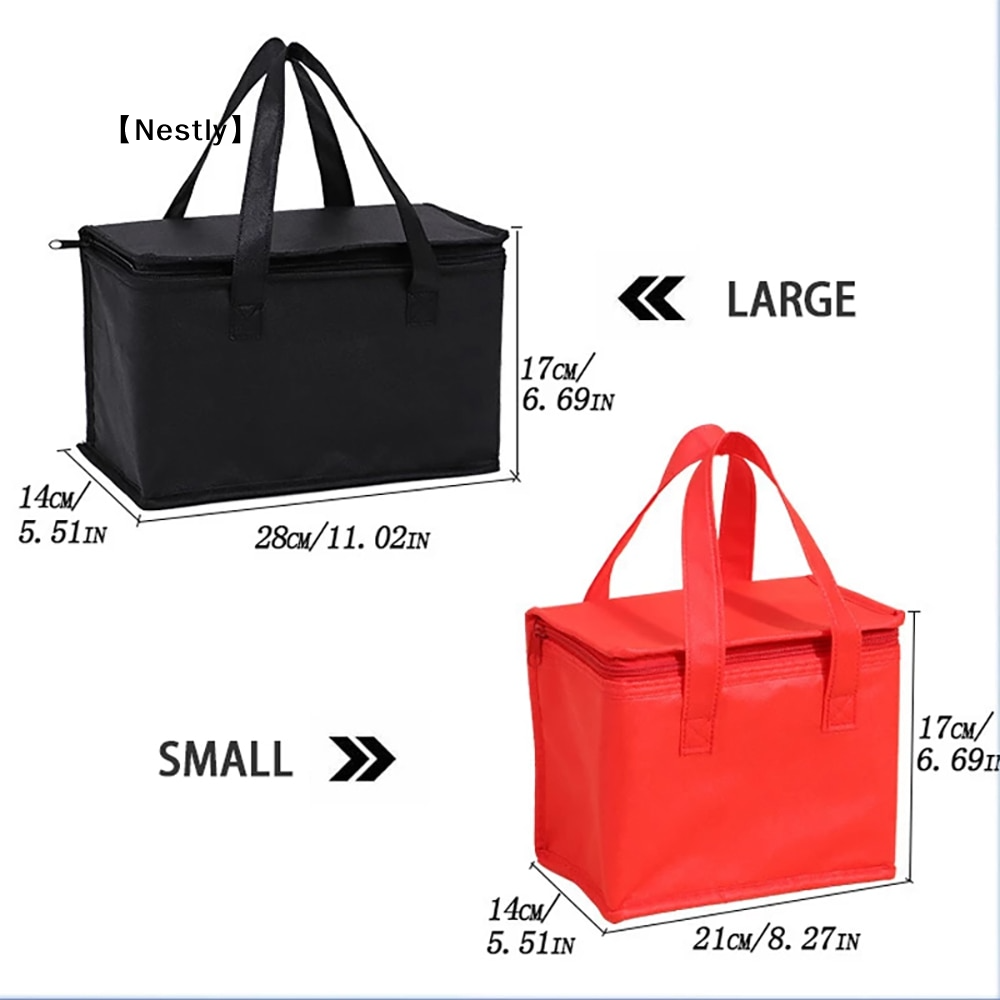 Outdoor Cooler Box Portable Th - Food Storage Zipper ulasan dan harga