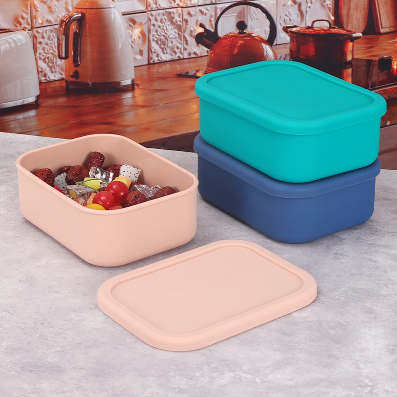 YONG HAO Silicone Bento Box Re - Food Storage Tupperware ulasan dan harga