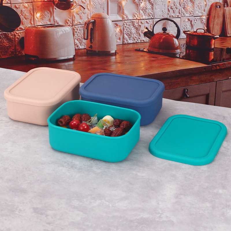 YONG HAO Silicone Bento Box Re - Food Storage Tupperware ulasan dan harga
