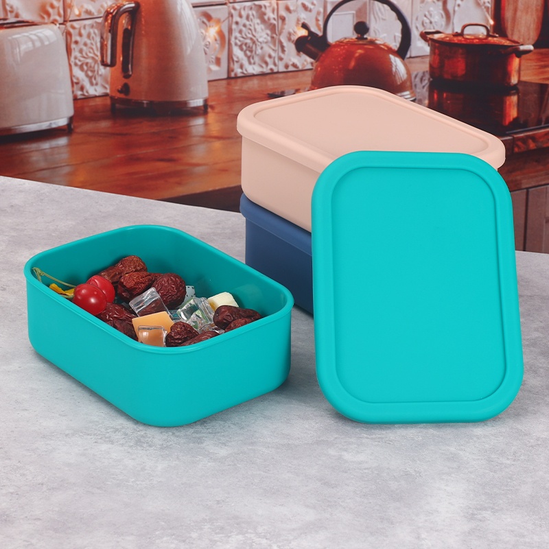 YONG HAO Silicone Bento Box Re - Food Storage Tupperware ulasan dan harga