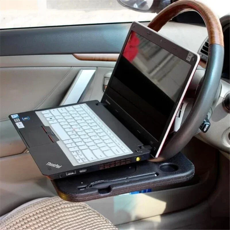 Hot Car Universal Laptop Stand - Food Storage With Wheels ulasan dan harga