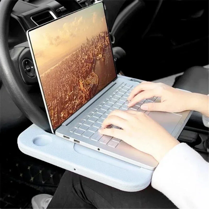Hot Car Universal Laptop Stand - Food Storage With Wheels ulasan dan harga