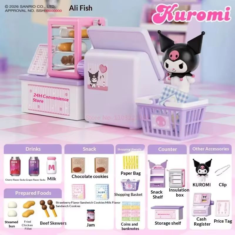 Sanrio All Kitchen Series Blin - Food Storage Lock Box ulasan dan harga