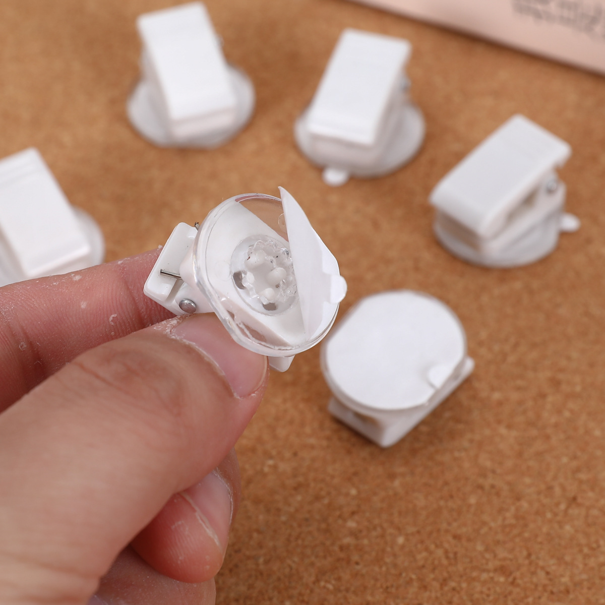 Mini Rotating Acrylic Clips Pl - Food Storage Notes ulasan dan harga