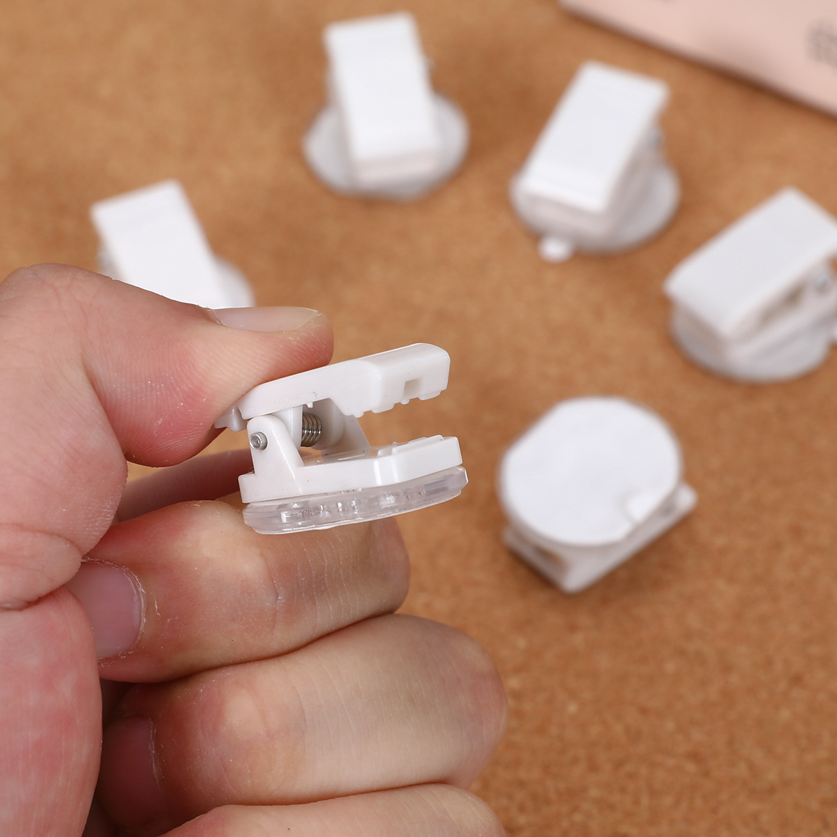 Mini Rotating Acrylic Clips Pl - Food Storage Notes ulasan dan harga