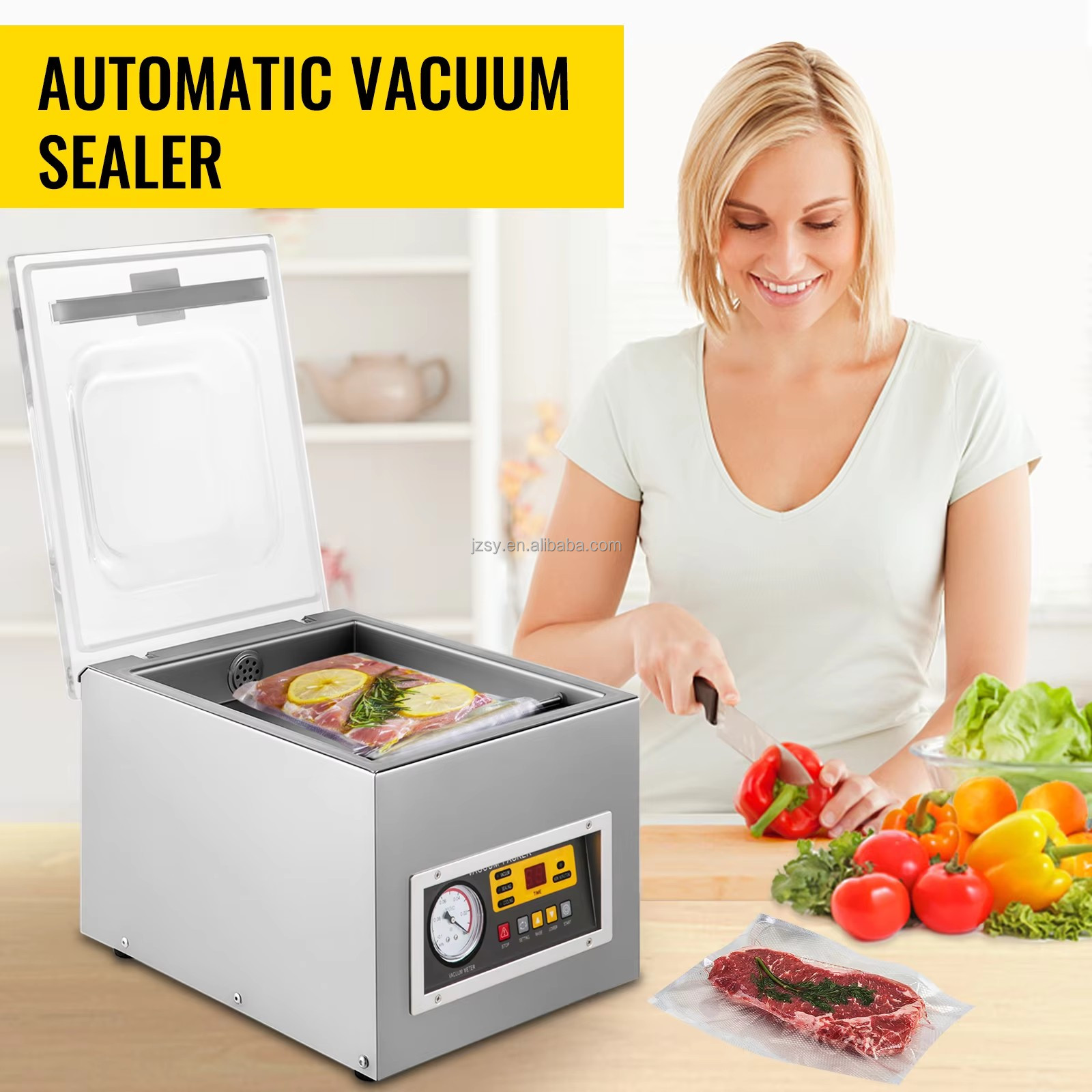 Vacuum Packing Machine Commerc - Food Storage Vacuum ulasan dan harga