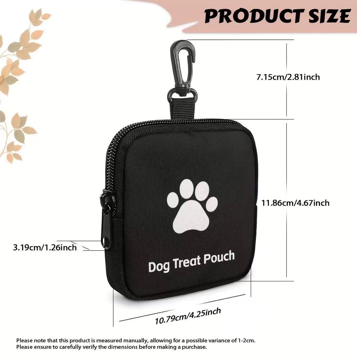 Portable Dog Training Treat Ba - Food Storage Zipper ulasan dan harga